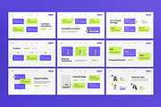 White Purple Pitch Deck Google Slide, a Presentation Template by graphicook (Thumbnail 3 of 5)