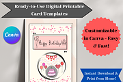 Simple Birthday Card Template, a Card Template by WynterLife Studio (Thumbnail 6 of 7)