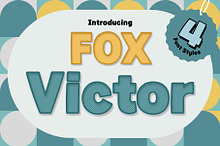 Fox Victor 4 Font Style