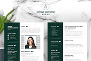 Elegant Resume and Cover Letter, a Resume Template by ResumeInventor (Thumbnail 2 of 6)