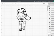 Wolf svg eps png pdf, wolf clipart, an Animal Illustration by Bila Vorona (Thumbnail 3 of 9)