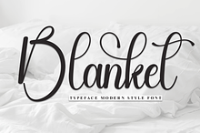 Blanket | Script Font