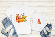 Autumn Animal Clipart, Fall Clipart, an Animal Illustration by Apixsala (Thumbnail 12 of 15)