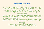 CS Willard – Whimsy Script Font, a Script Font by Craft Supply Co. (Thumbnail 8 of 8)