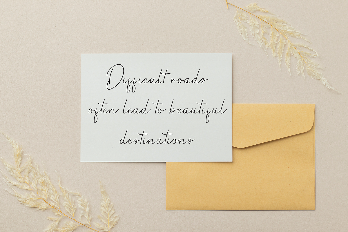 Happy Honeymoon | Script Font, a Handwritten Font by Scratchones (Photo 3 of 8)