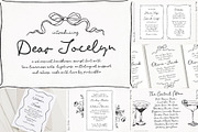 11 Whimsical Handwritten Font Bundle, a Script Font by Pink Coffie (Thumbnail 3 of 58)