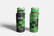 High Quality Water Bottle Mockup, a Packaging Mockup by bimockup (Thumbnail 3 of 6)