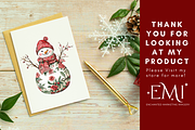 Chinoiserie Red & Green Christmas, an Illustration by NadiaTheronArt (Thumbnail 4 of 4)