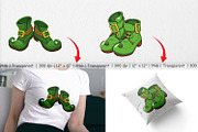 Leprechaun Shoes Clipart, a Graphic by Artnoy (Thumbnail 3 of 5)