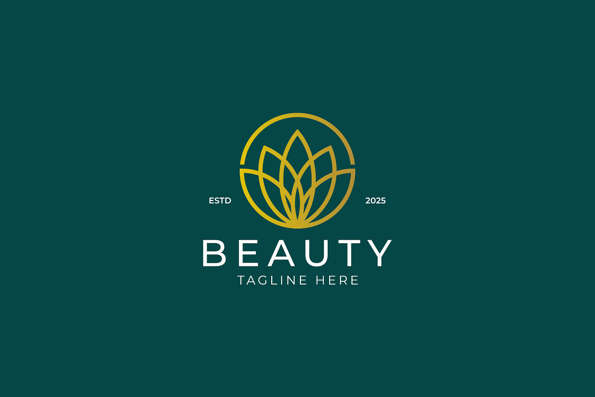 Beauty Logo Lotus Yoga and Spa, a Branding & Logo Template by Signatoro (Photo 2 of 3)