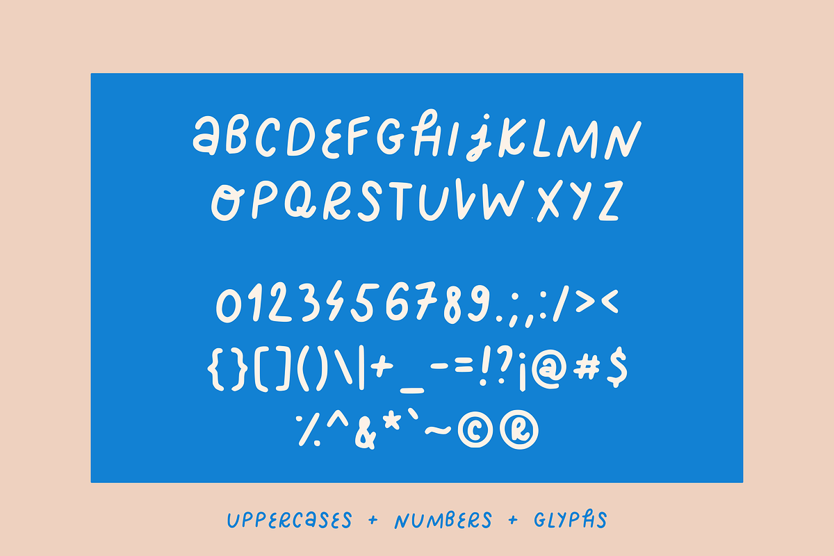 The Cute Handwritten Font Bundle, a Handwritten Font by Luna Studio (Photo 12 of 23)