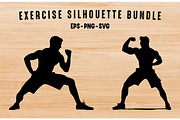 Fitness Male PNG Clipart Silhouettes, a Healthcare Illustration by Gfx Expert Team (Thumbnail 1 of 3)