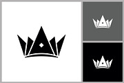 Sharp Geometric Crown Logo, a Branding & Logo Template by quadrazo (Thumbnail 2 of 2)