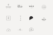 The Wild Studio Modern Logo Bundle, a Branding & Logo Template by Forth and Wild (Thumbnail 5 of 6)