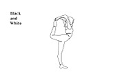 Line Art Yoga Illustration, a Sport Illustration by Brand_Hero (Thumbnail 4 of 4)