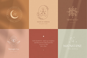 Logo Templates Collection Mystic