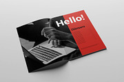 Annual Report Brochure, a Brochure Template by New Lines (Thumbnail 3 of 11)