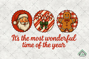 It’s the Most Wonderful Christmas, an Illustration by Craft Nest