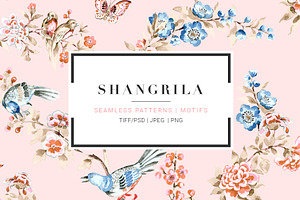 Shangrila, Hand Painted Watercolors!