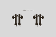 Gewas - Old English Font, a Blackletter Font by QR Design Studio (Thumbnail 7 of 9)