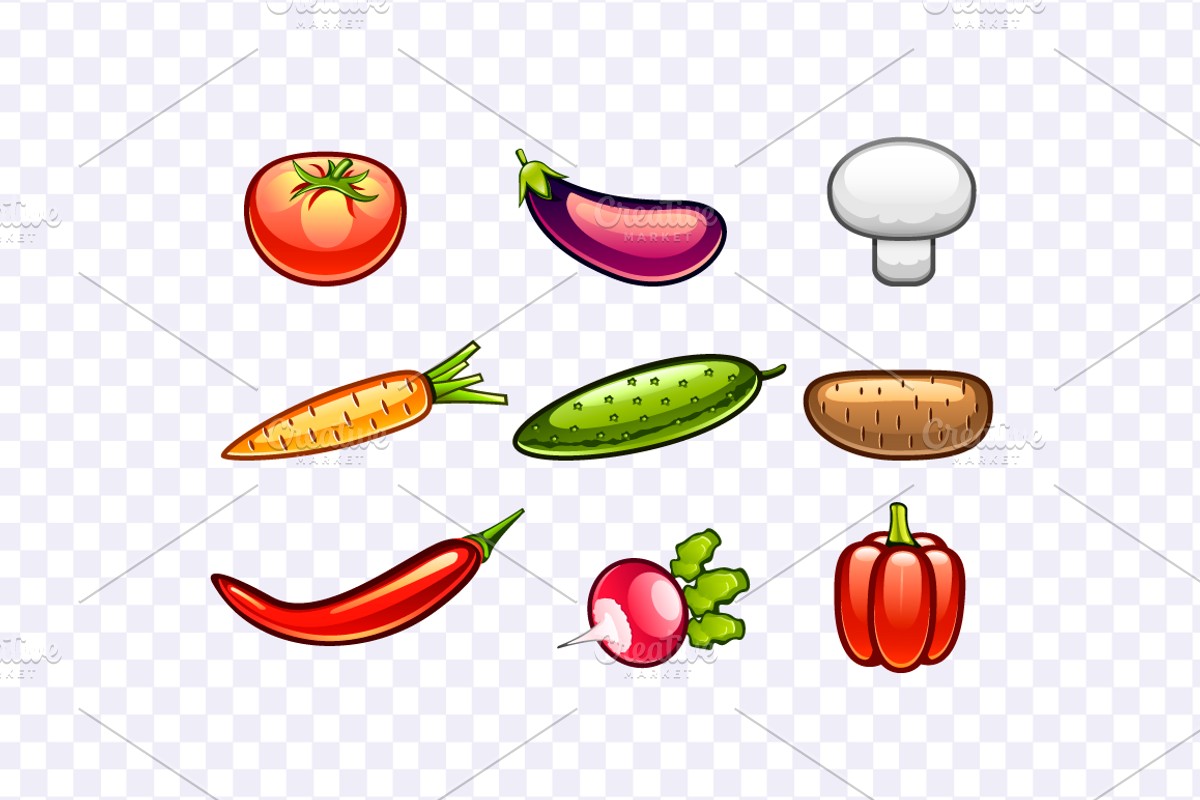 Vegetables preview 3
