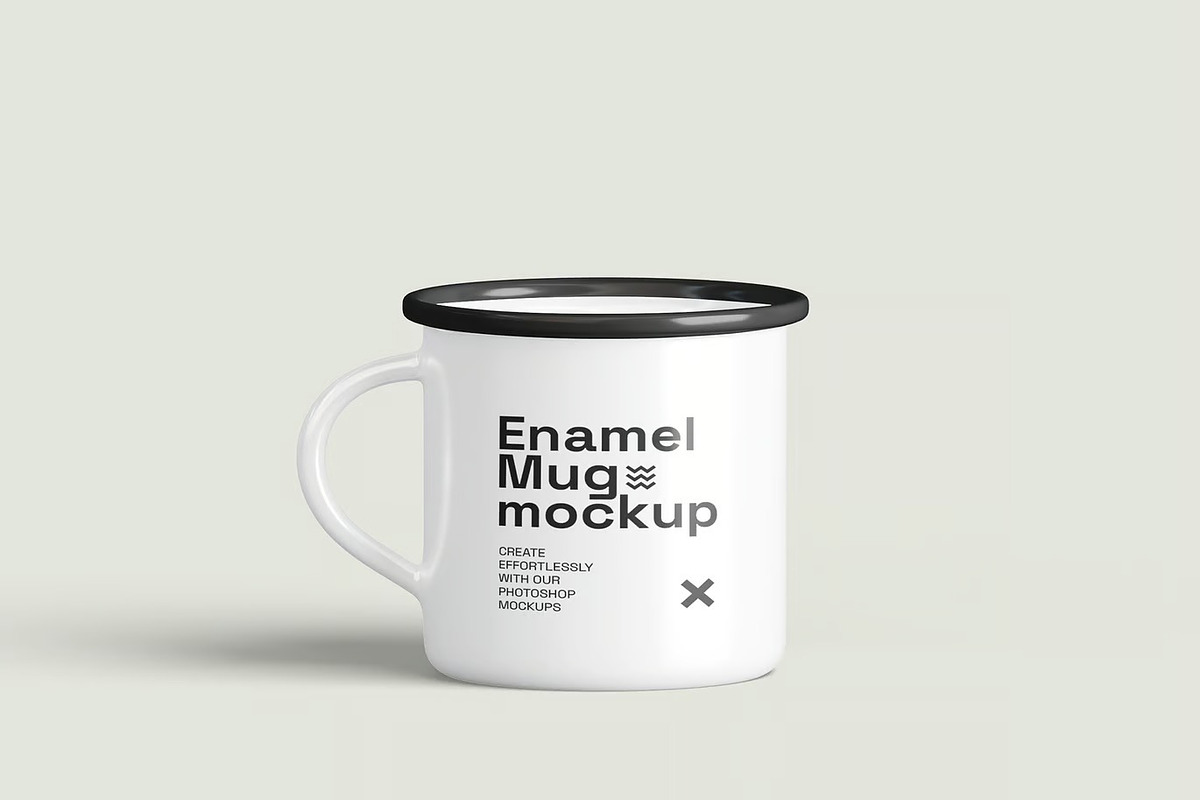 Enamel Mug Mockup, a Cups & Container Mockup by renderstockmarket (Photo 3 of 4)