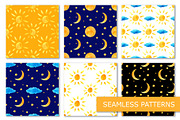 Day and night. Watercolor Collection, a Texture Illustration by Color_Brush (Thumbnail 9 of 10)