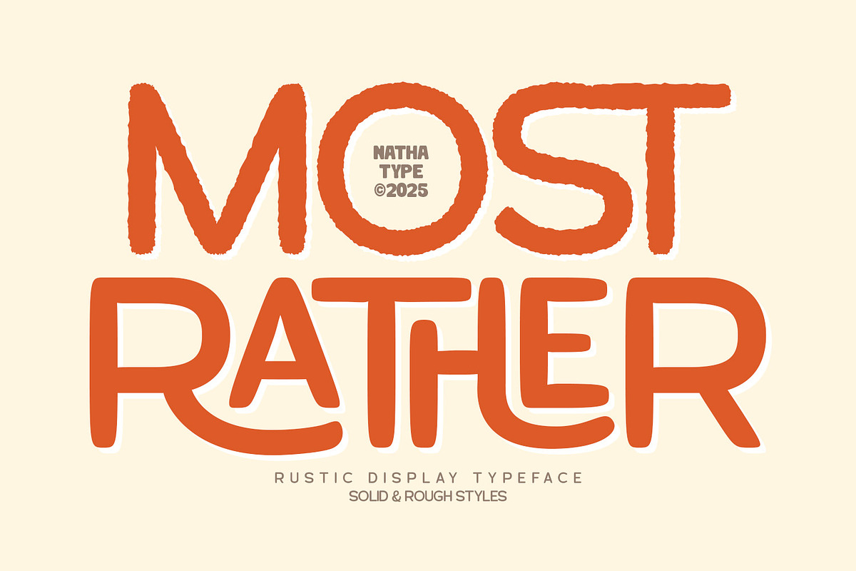 Most Rather, a Symbol Font by Nathatype (Photo 1 of 11)