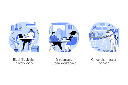 Working conditions abstract concept, a Work Illustration by Visual Generation