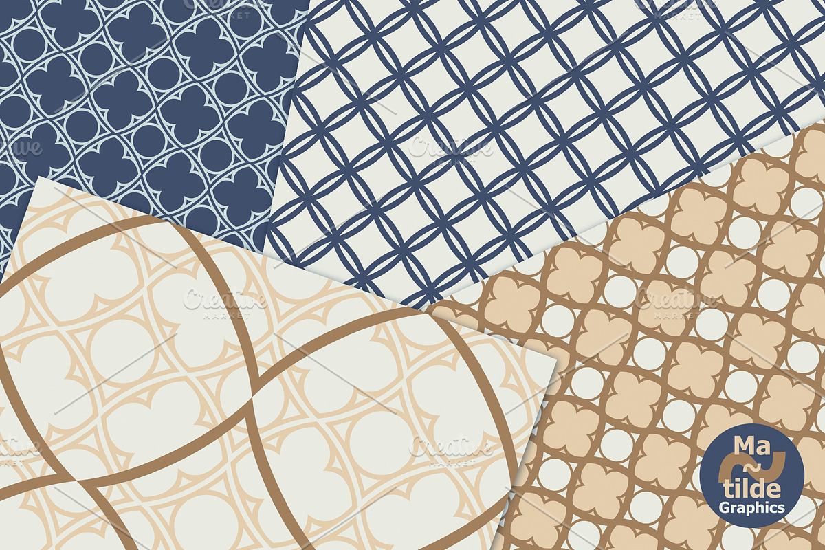 Neutral Graphics, a Pattern Graphic by MatildeGraphics (Photo 3 of 4)