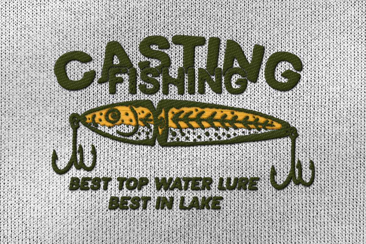 Fishing Outdoor Illustrations, an Object Illustration by Oldden Works (Photo 8 of 11)