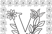 Beautiful A to Z Affirmation Colorin, a Healthcare Illustration by Noorist (Thumbnail 45 of 53)