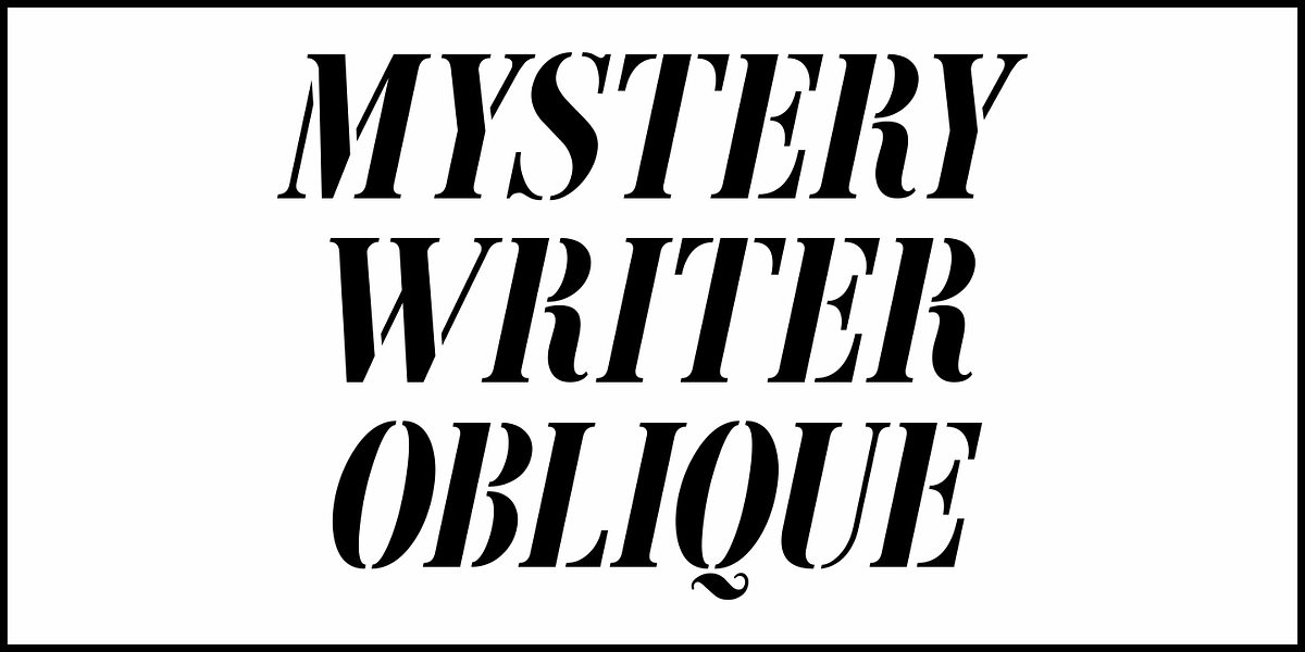 Mystery Writer JNL, a Font by Jeff Levine Fonts (Photo 4 of 5)
