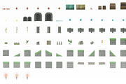 Platformer tileset HD 2: Forest, an Object Graphic by LudicArts (Thumbnail 5 of 5)