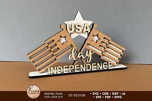 Independence Day Decorative Template
