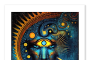 Dage Collection · Shaman Vision, a Decorative Illustration by milatovar (Thumbnail 9 of 19)