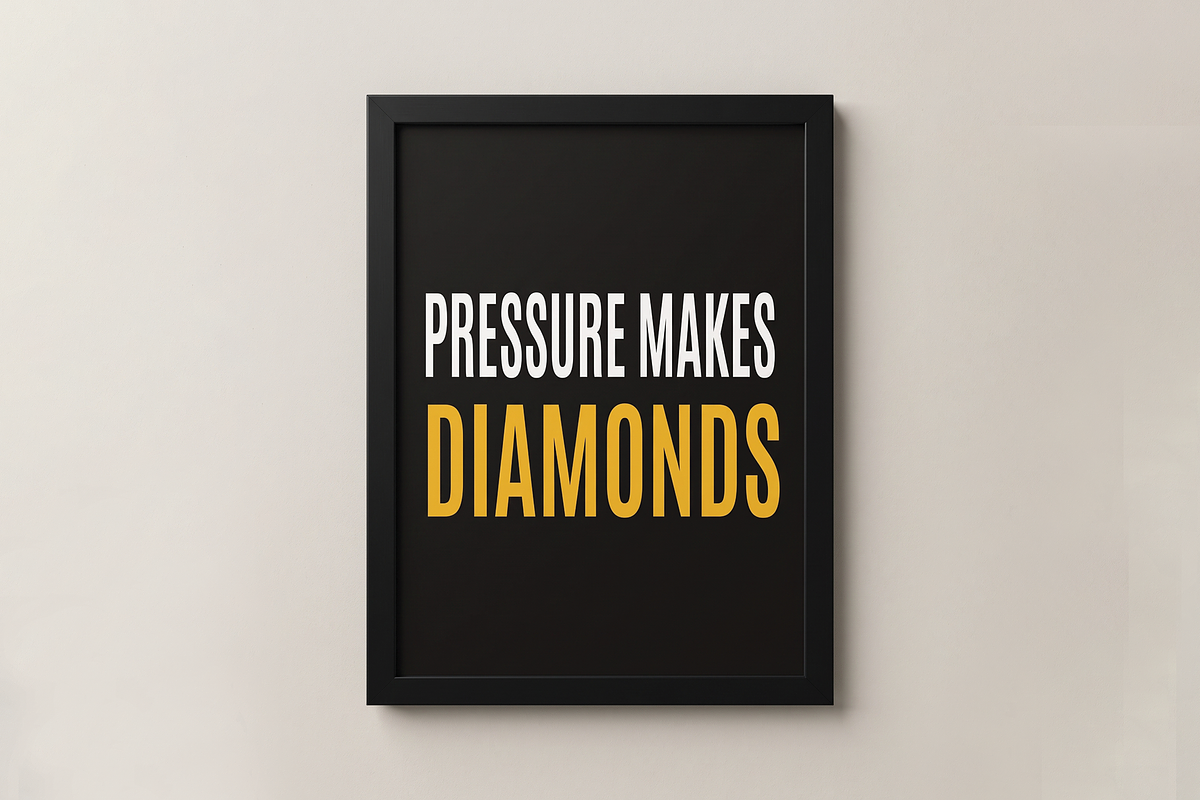 Set of 8 Motivational Wall Poster, a Poster Template by microtasker (Photo 4 of 8)