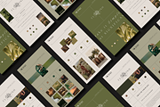 MICHAN Brand Board Template, a Templates & Theme by The Magic Glow Co. (Thumbnail 1 of 6)