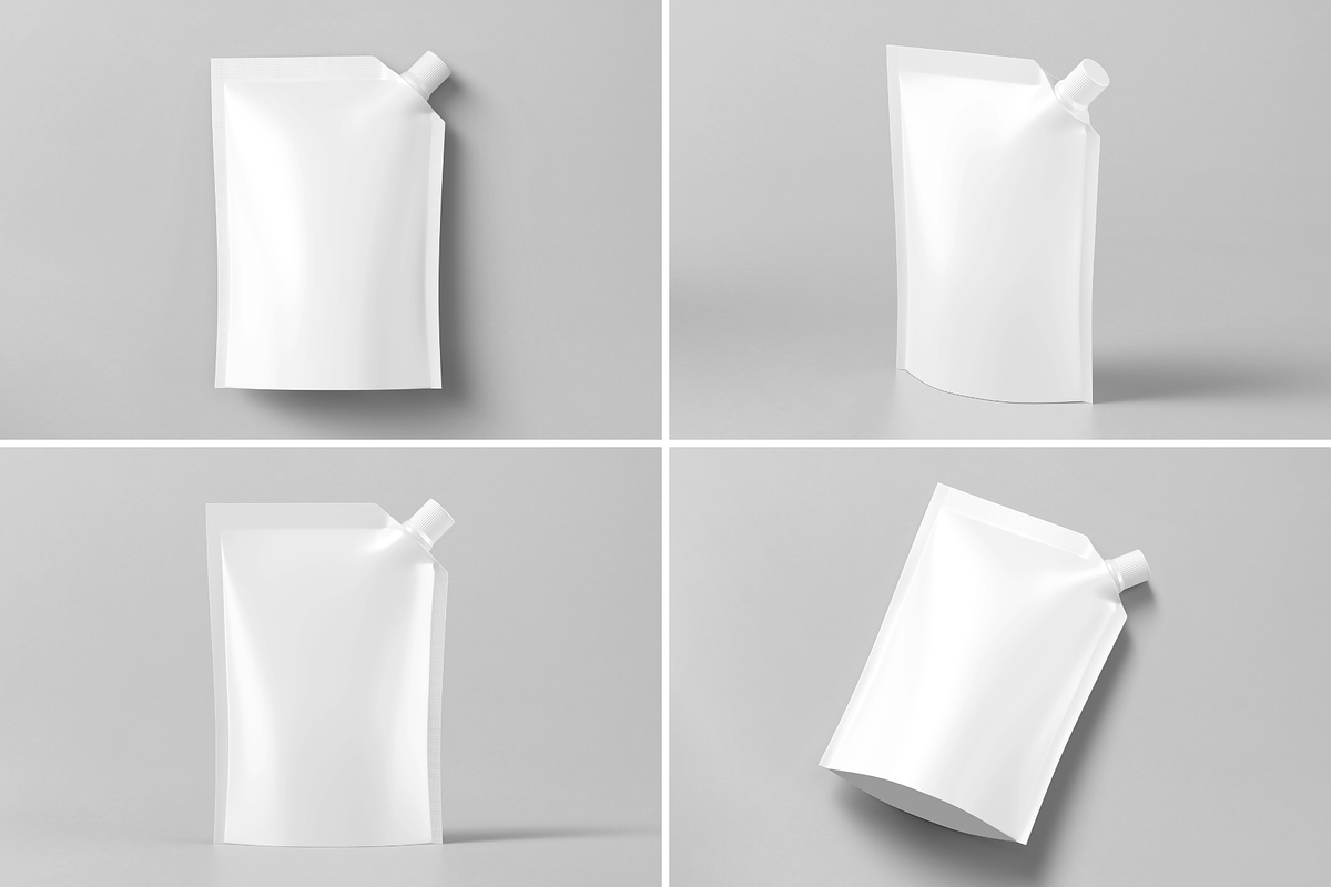 Doypack Mock-up 4, a Packaging Mockup by BLISS DESIGN (Photo 2 of 4)