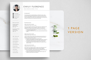 Photo Resume Template For Word