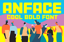 Anface Modern - Square Font