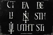 Dreadglyph – Metal Horror Typeface, a Serif Font by Inviline.co (Thumbnail 5 of 17)