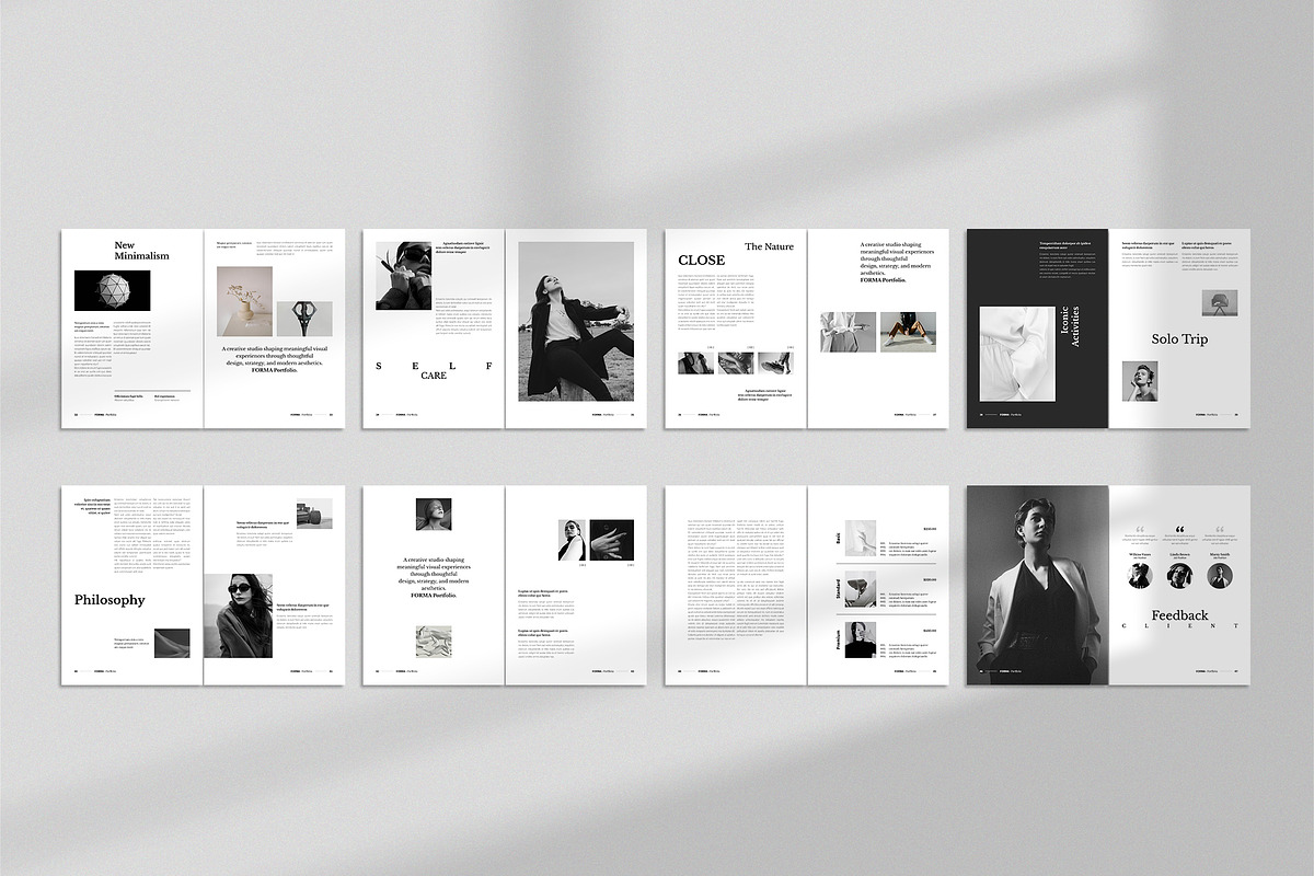 FORMA – Modern Portfolio Brochure, a Brochure Template by TemplateFolio-Shop (Photo 21 of 21)