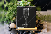 Wine Glass Champagne Luxury Drink, a Background Graphic by LaseredNinja (Thumbnail 2 of 7)