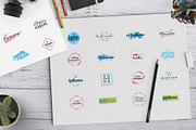 520 Premade Logo Bundle + Bonus, a Branding & Logo Template by XpertgraphicD (Thumbnail 46 of 76)