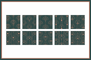 40% OFF | All Fish Scale Art Deco, a Pattern Graphic by Firowerk (Thumbnail 13 of 13)