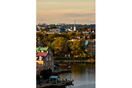 Waterfront of city of Alexandria in, an Architecture Photo by Backyard Stock