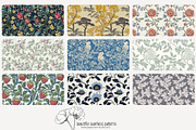70 vintage nature seamless pattern, a Pattern Graphic by Poppy Lane Studio (Thumbnail 7 of 10)