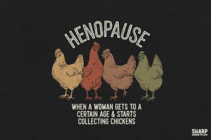 Henopause When A Woman Gets To A