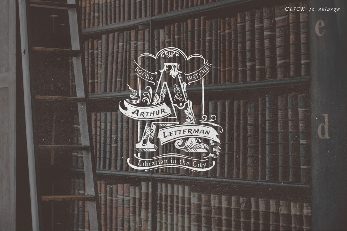Vintage Monogram Logo Complete Pack, a Branding & Logo Template by lups design (Photo 2 of 7)